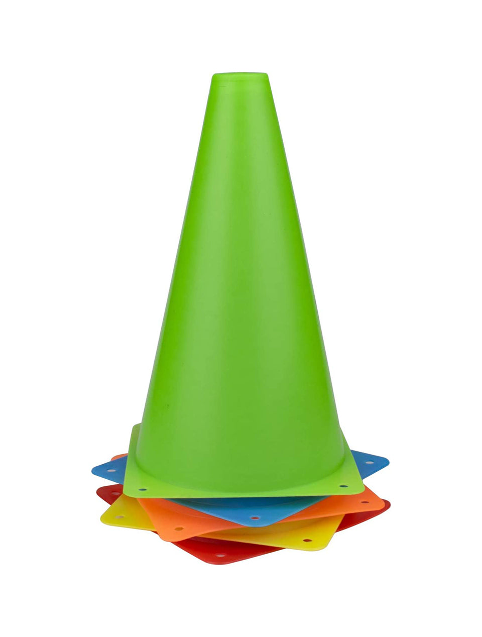 Multipurpose agility cones ideal for training in schools and coaching centers.