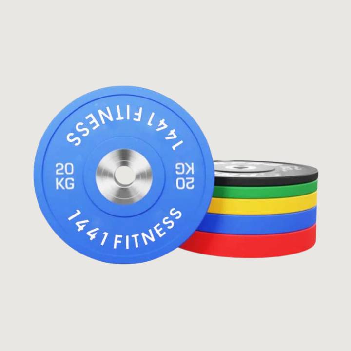 1441 Fitness Competition Rubber Bumper Plates