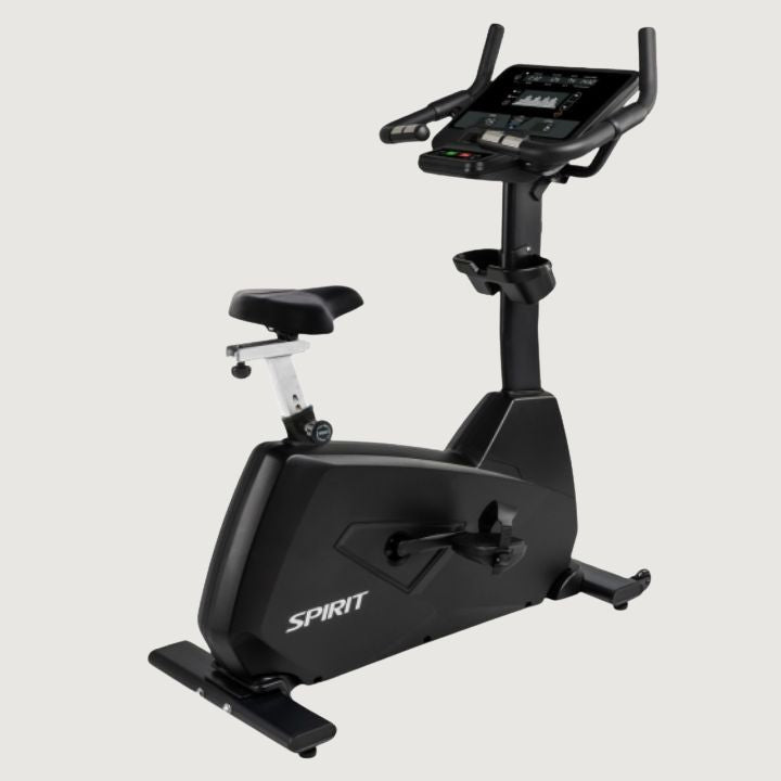 Spirit Fitness CU800ENT+ Commercial Upright Bike With Smart Console