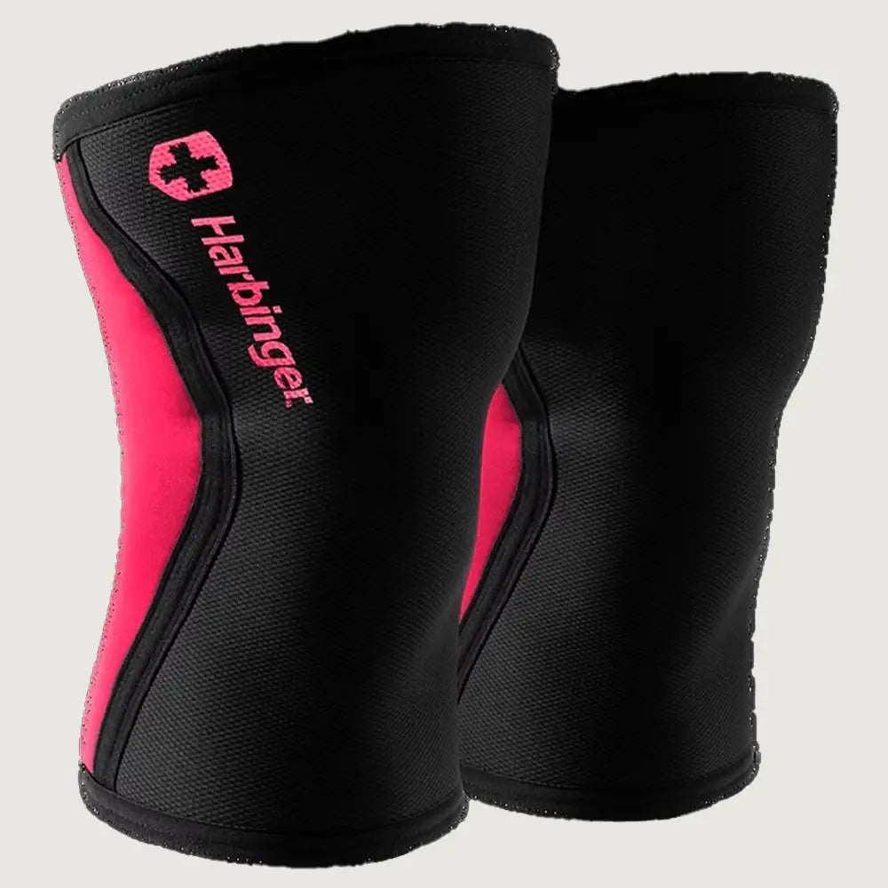 Harbinger Pro Knee Sleeves 7mm - Pink