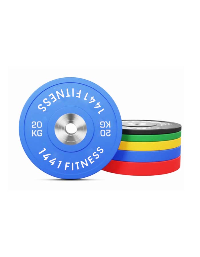 1441 Fitness Competition Rubber Bumper Plates