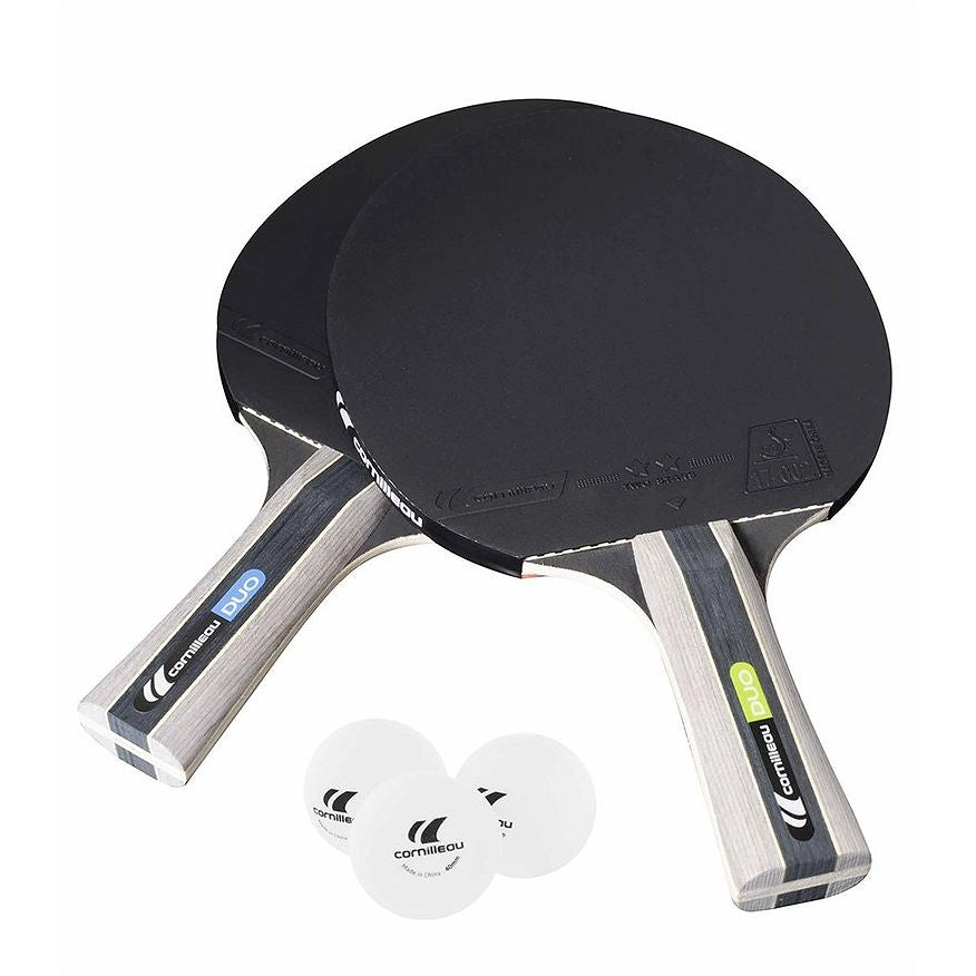 Cornilleau Sport Pack Duo | 2 Bats + 3 Balls