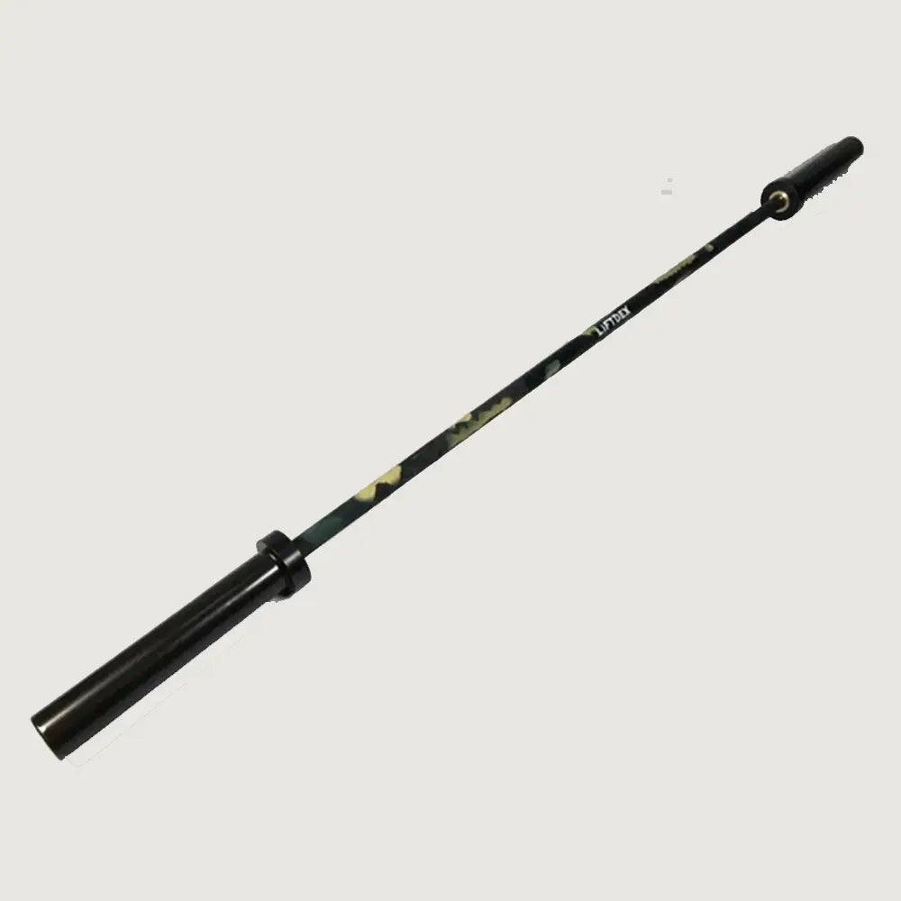 Liftdex 6.5 ft Cerakote Camo Barbell - 15 kg