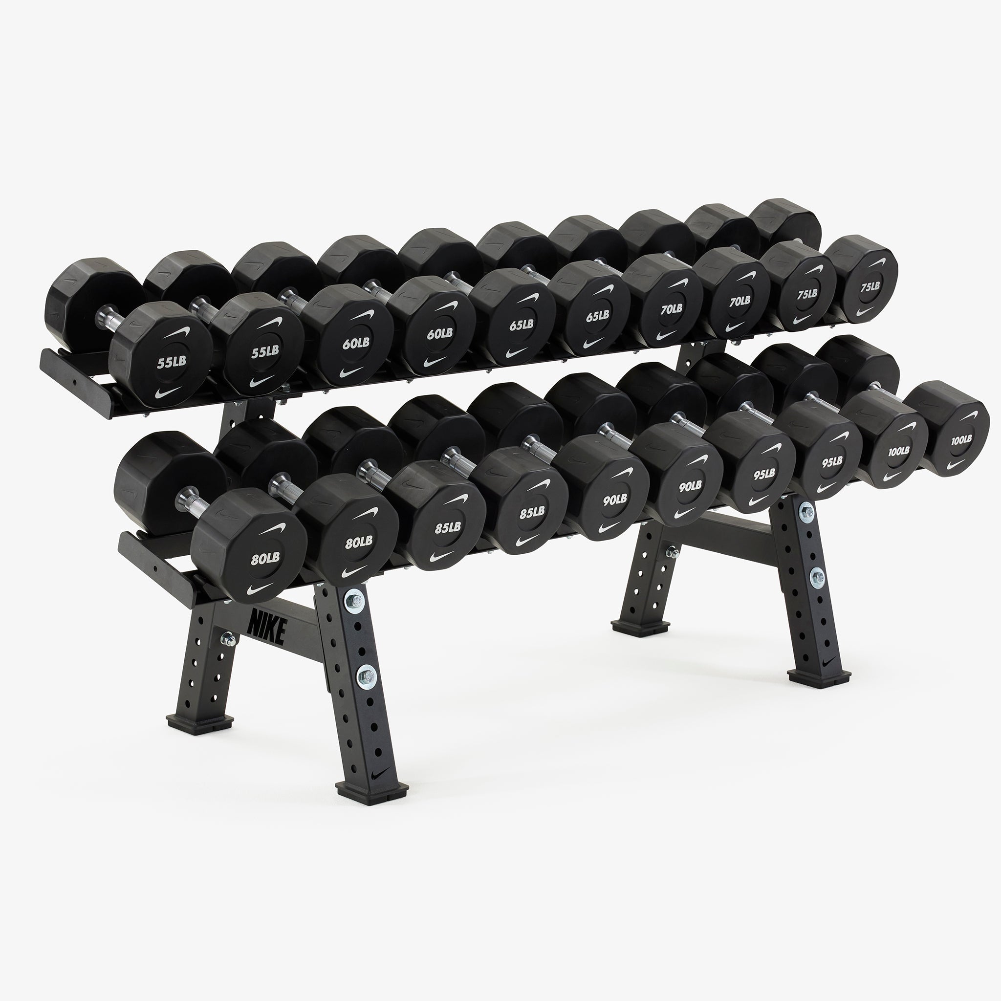 Nike Strength Pro Urethane Dumbbell Rack