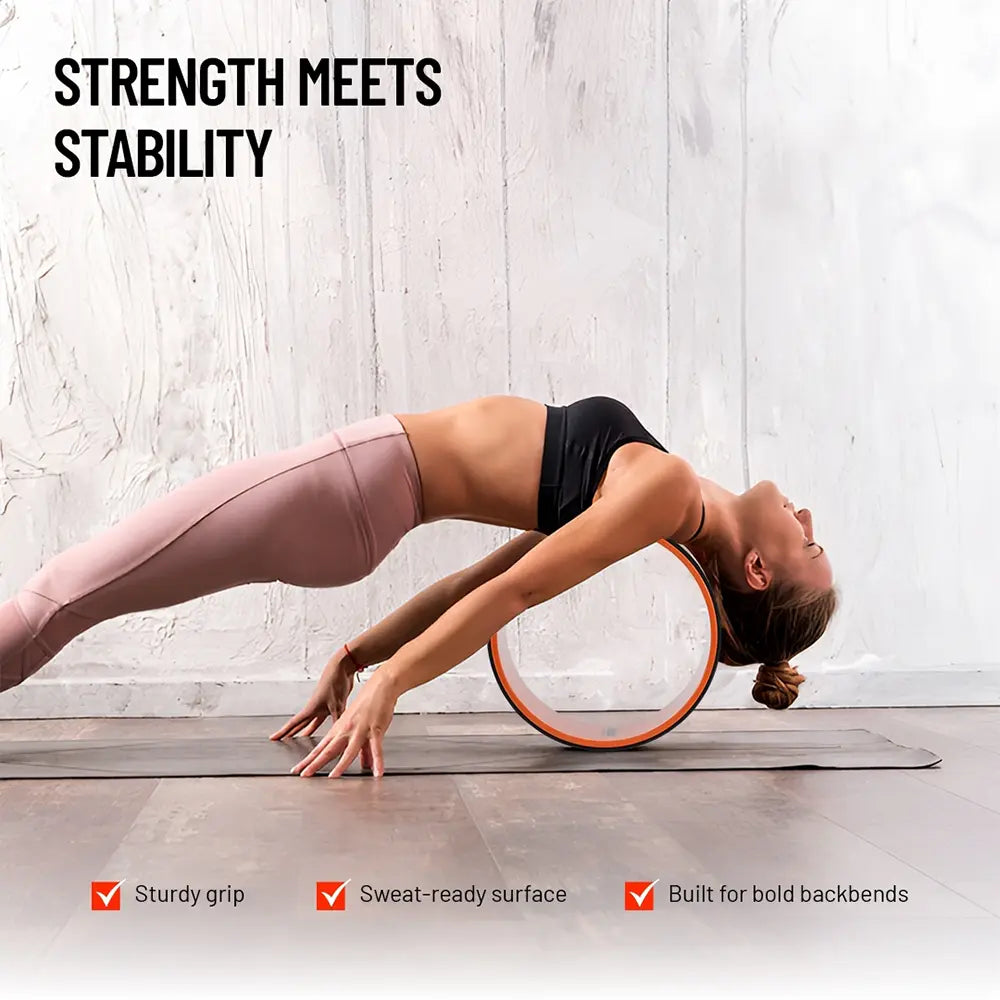 Axox Fitness Cork Yoga Wheel