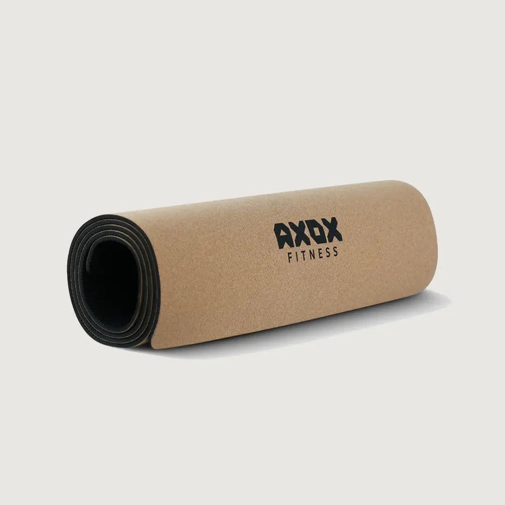 Axox Fitness Cork and TPE Yoga Mat