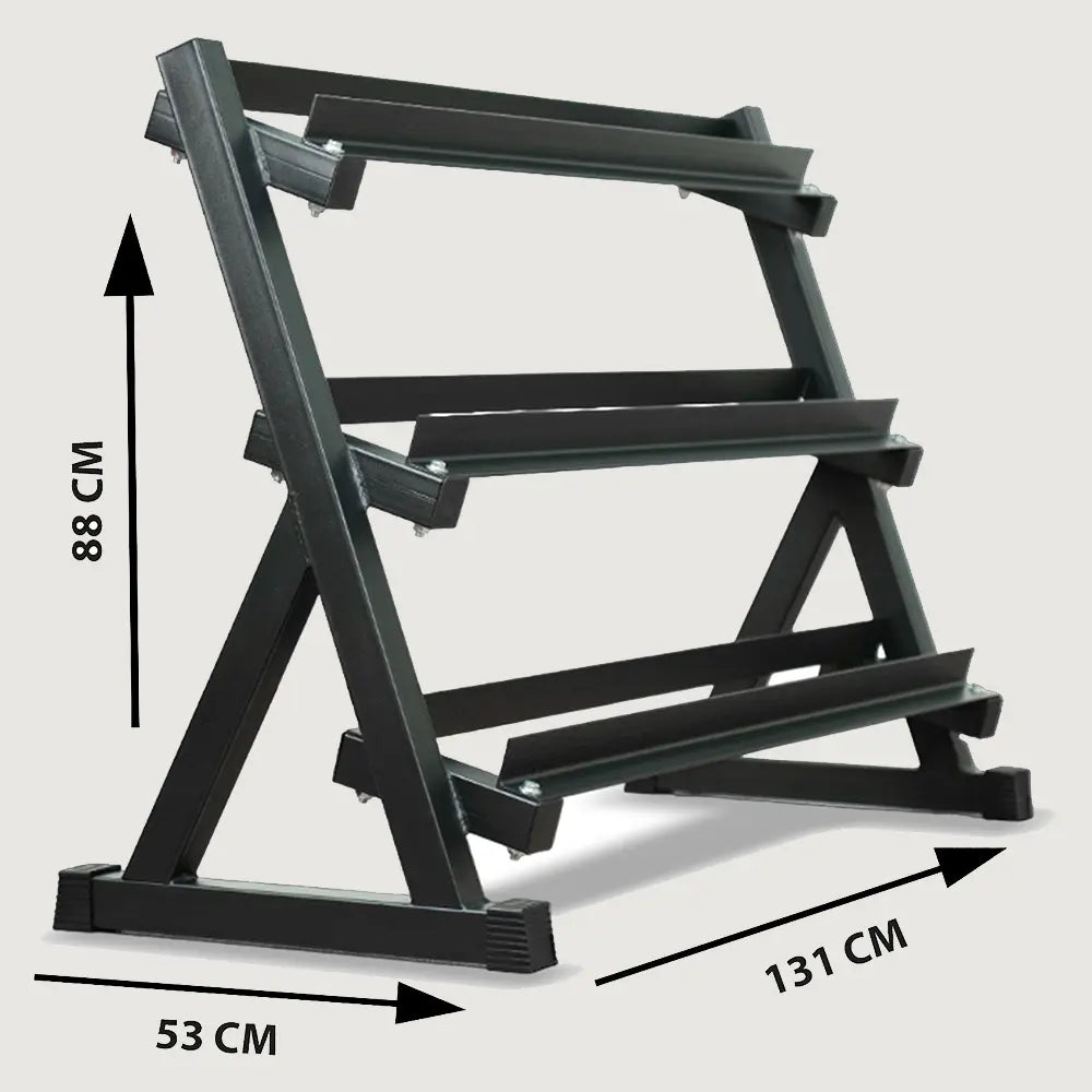 Axox Fitness 3-Tire Dumbbell Rack