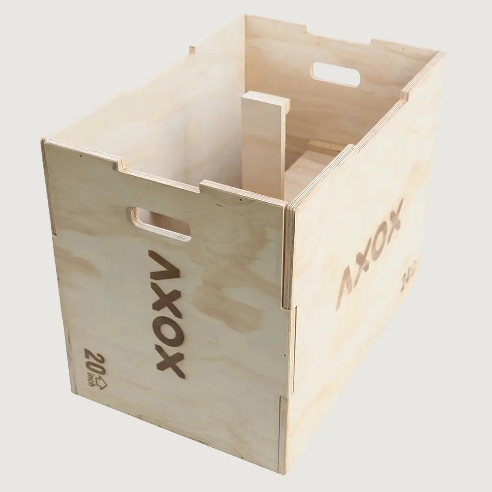 Axox Fitness 3 In 1 Wooden Plyo Jump Box