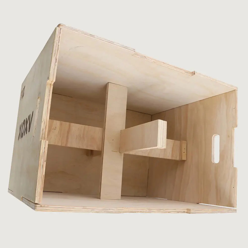 Axox Fitness 3 In 1 Wooden Plyo Jump Box
