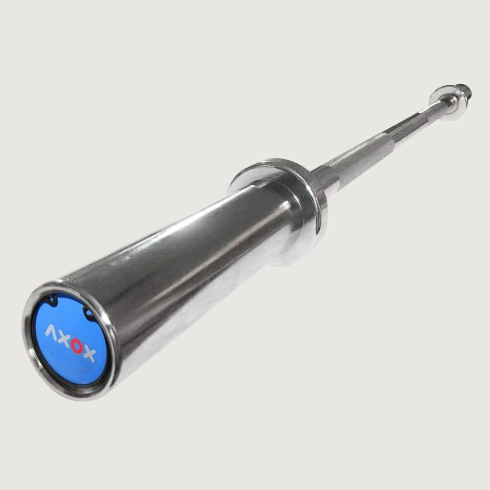 Axox Fitness 7.2 ft Chrome Olympic Bar - 20 kg