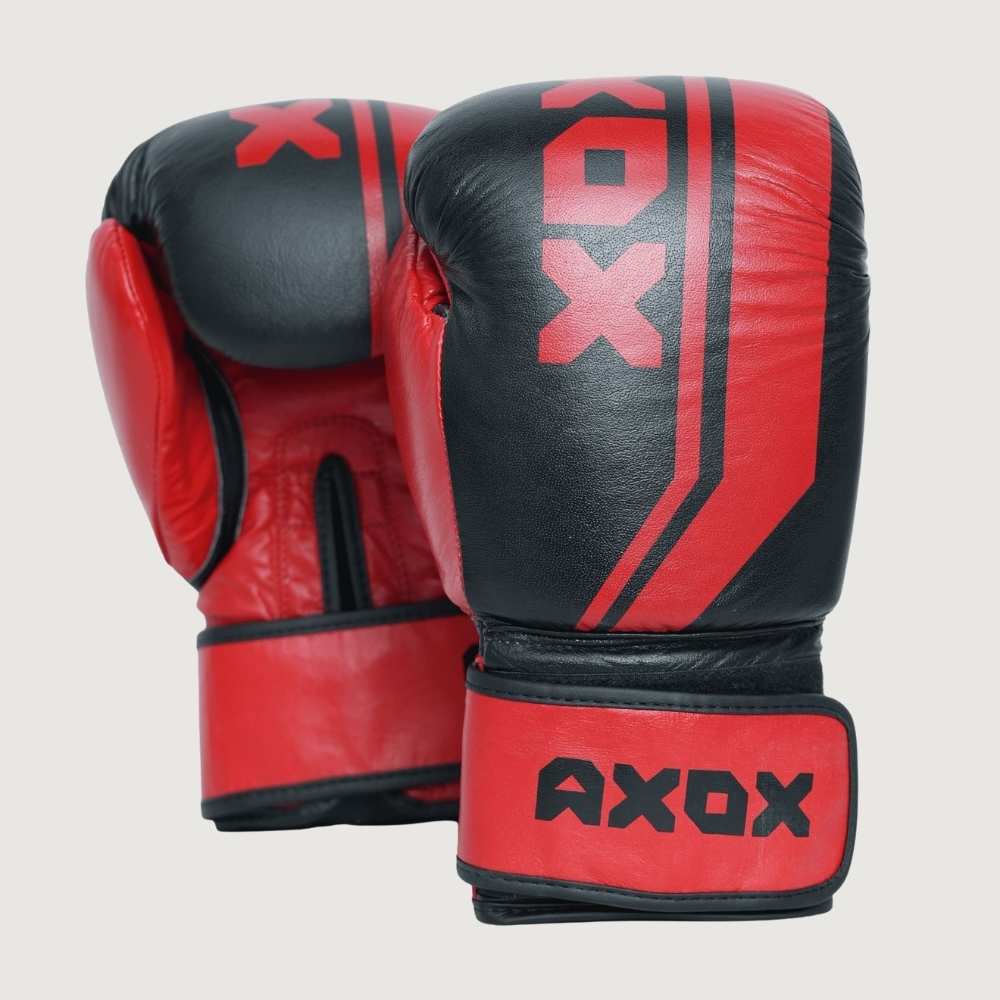 Axox Fitness Leather Boxing Gloves