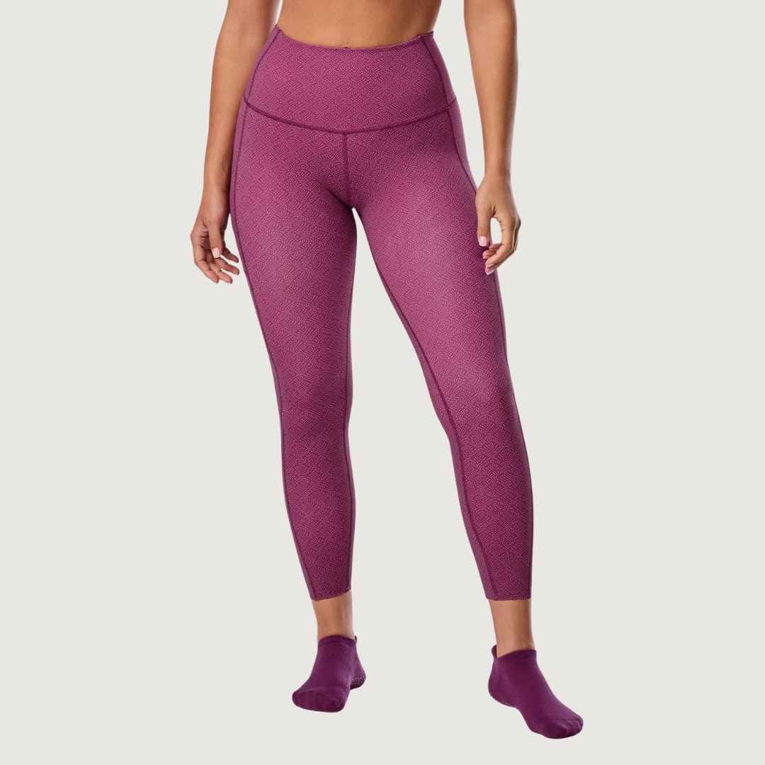 TaviSculpt® High Waisted 7/8 Pocket Leggings - Fanfare