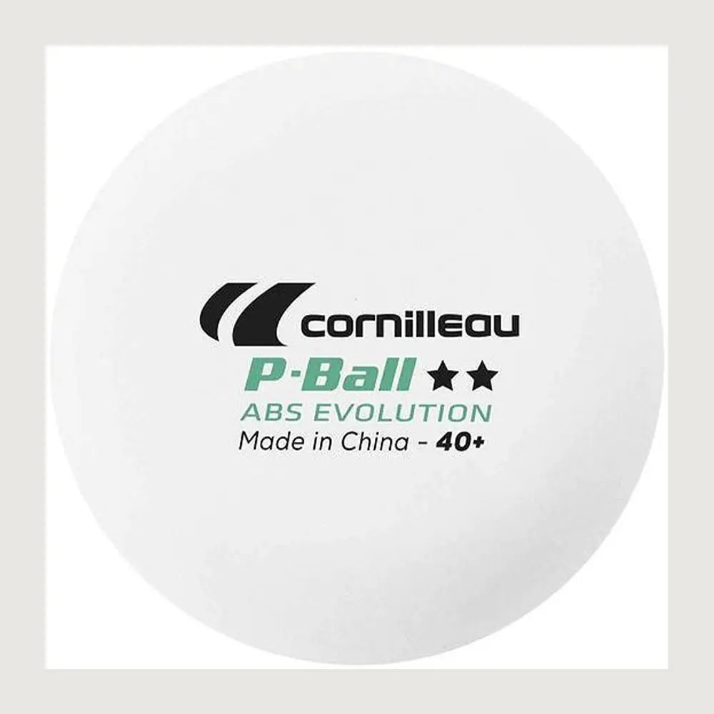 Cornilleau P-Ball Balls Abs Evolution 2 Stars 6Pcs