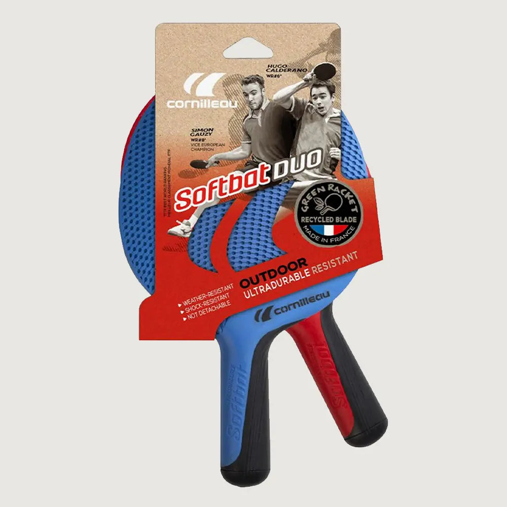 Cornilleau Table Tennis Softbat Duo Pack