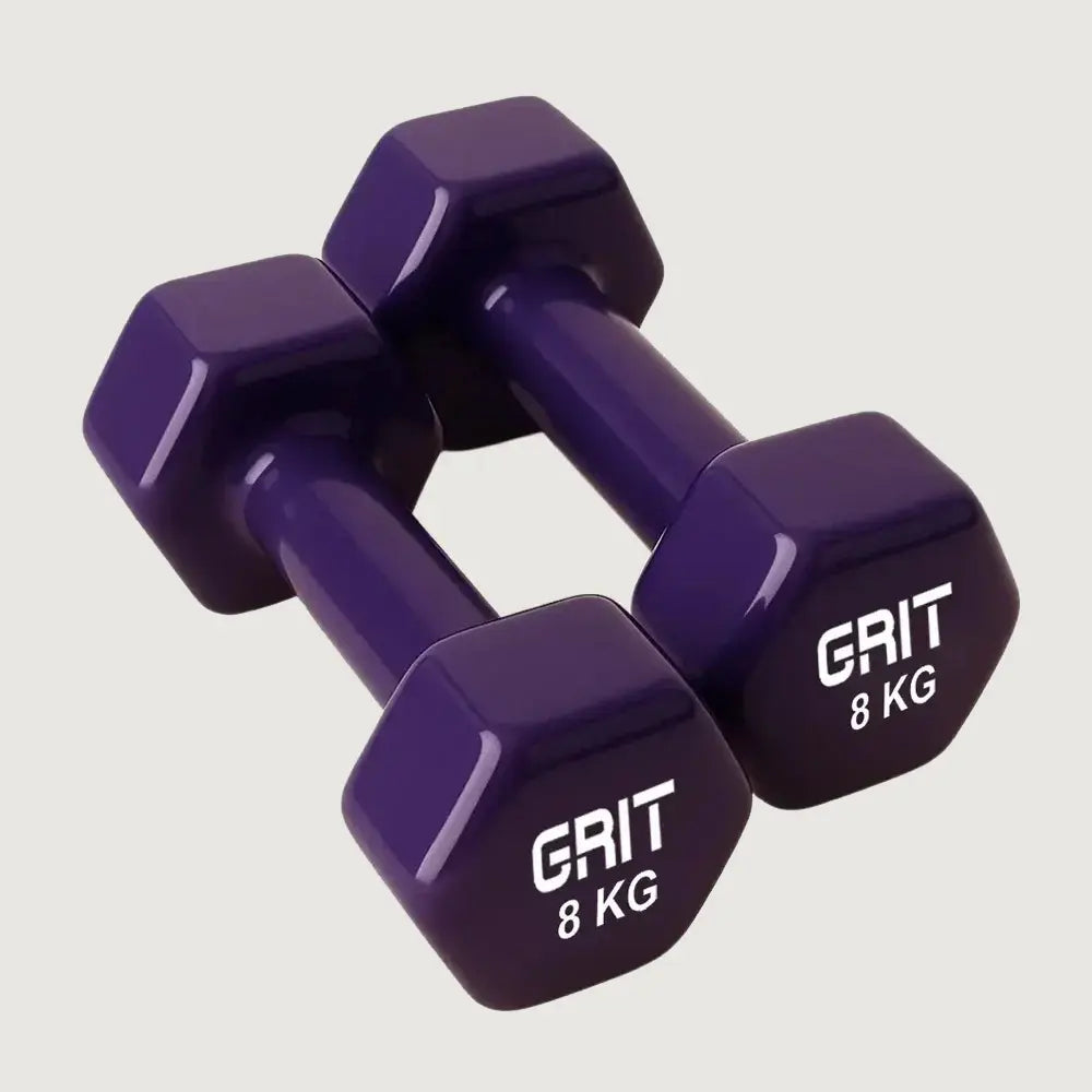 GRIT Vinyl Dumbbell Pair
