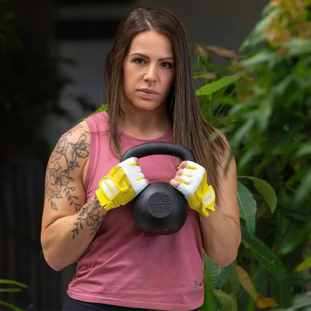 GRIT Powder Coated Cast Iron Kettlebell