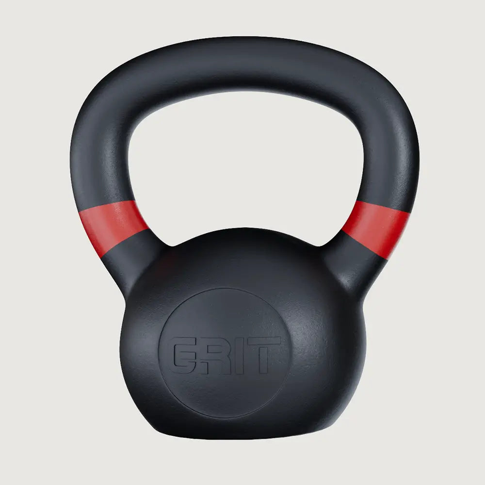 GRIT Powder Coated Cast Iron Kettlebell