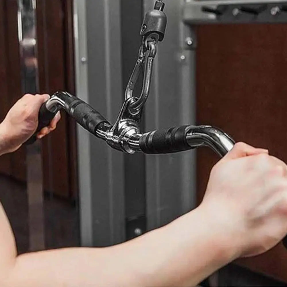 GRIT Deluxe Revolving Curl Lat Bar - 96 cm