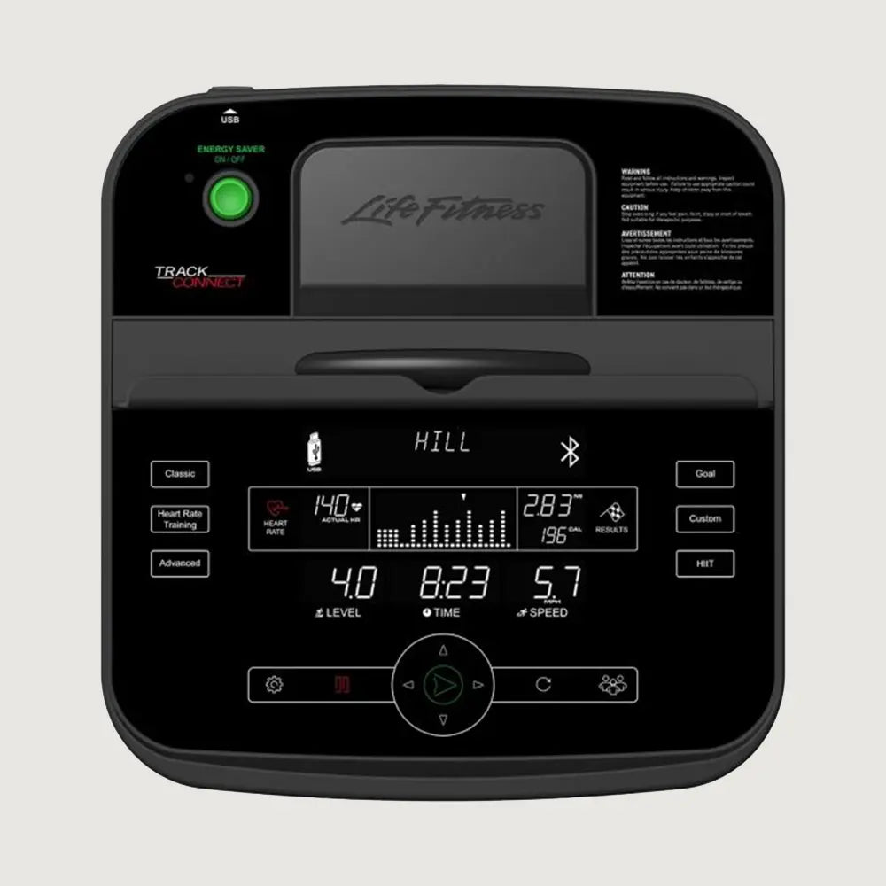Life Fitness Home Console – ENG/MET Units + Enhanced Bluetooth – For Crosstrainers & Bikes