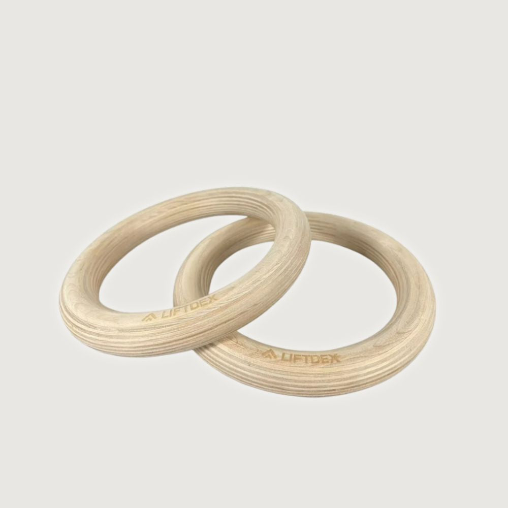 Liftdex Gymnastic Rings Wood 31.5mm