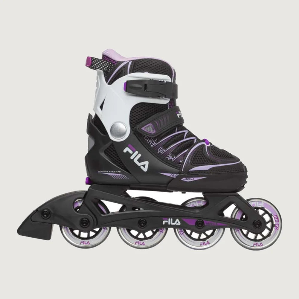 Fila Skates Inline Skates X-One Junior Girl - Black/Pink/Magenta