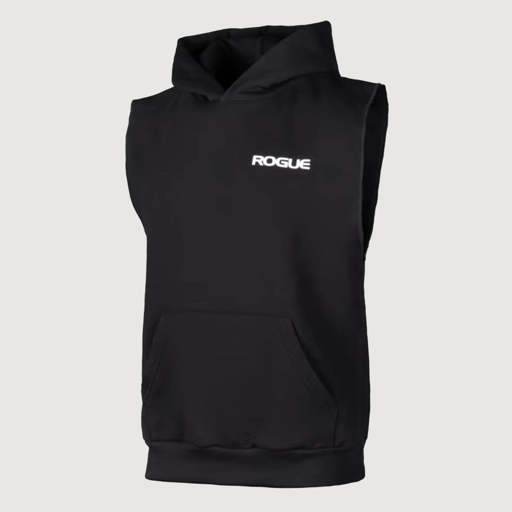 Rogue Sleeveless Hoodie - Black