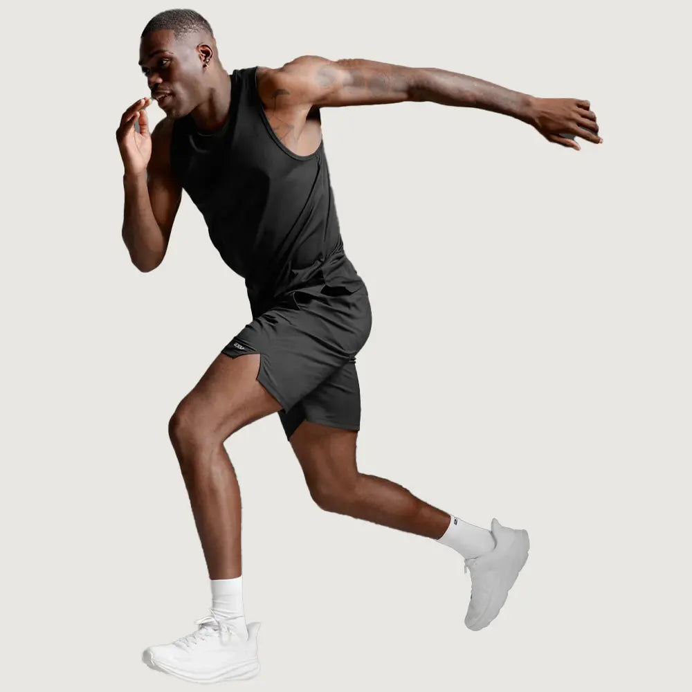 Aero Tank - Black/Silver Reflective