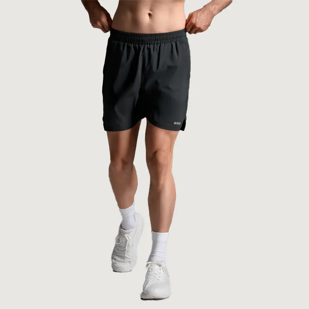 Aero 7 Inch Shorts - Black/Silver Reflective