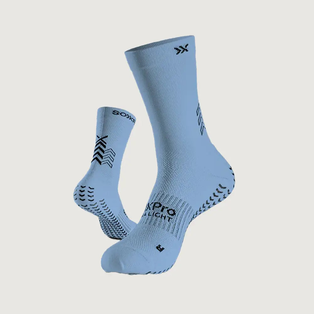 SOXPro Ultra Light Grip Socks - Light Blue