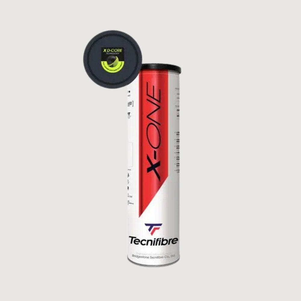 Tecnifibre X-One Tennis Balls - Can of 4