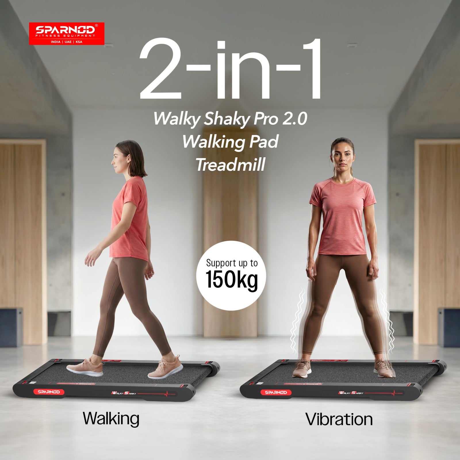 Sparnod Fitness Walky Shaky 2.0 Pro - 3 HP