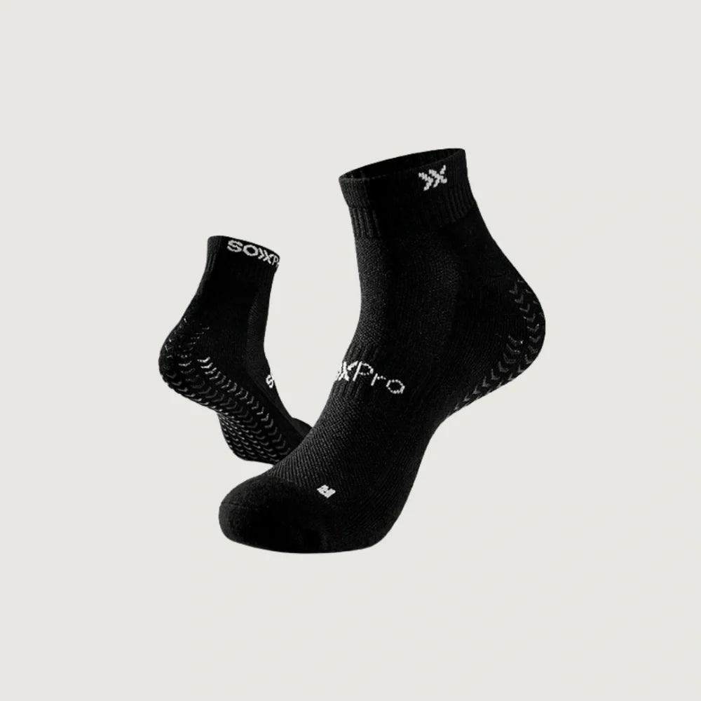 SOXPro Low Cut Grip Socks - Black - Socks - Pro Sports | Shop online in Kuwait