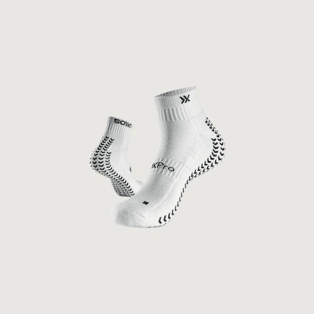 SOXPro Low Cut Grip Socks - White - Socks - Pro Sports | Shop online in Kuwait