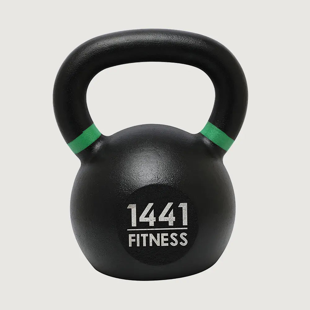 1441 Fitness Powder Coated Cast Iron Kettlebell