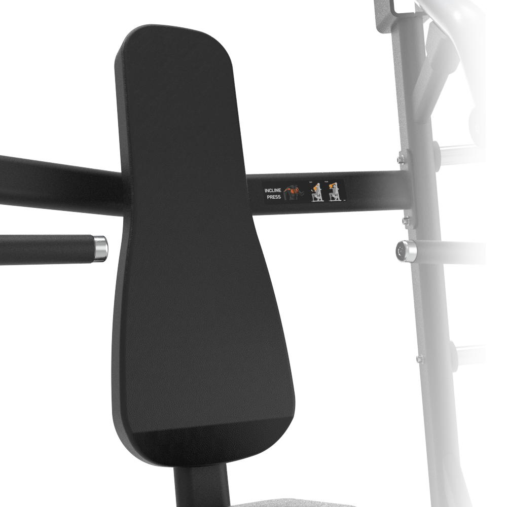 nsight Fitness Incline Chest Press - SH002 with arm attachments on a white background