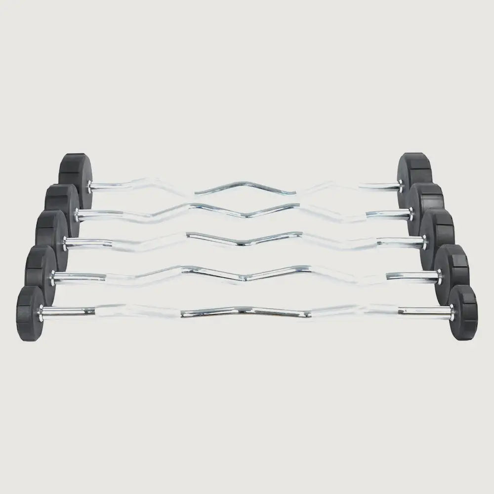 1441 Fitness Fixed Curl PU Barbell