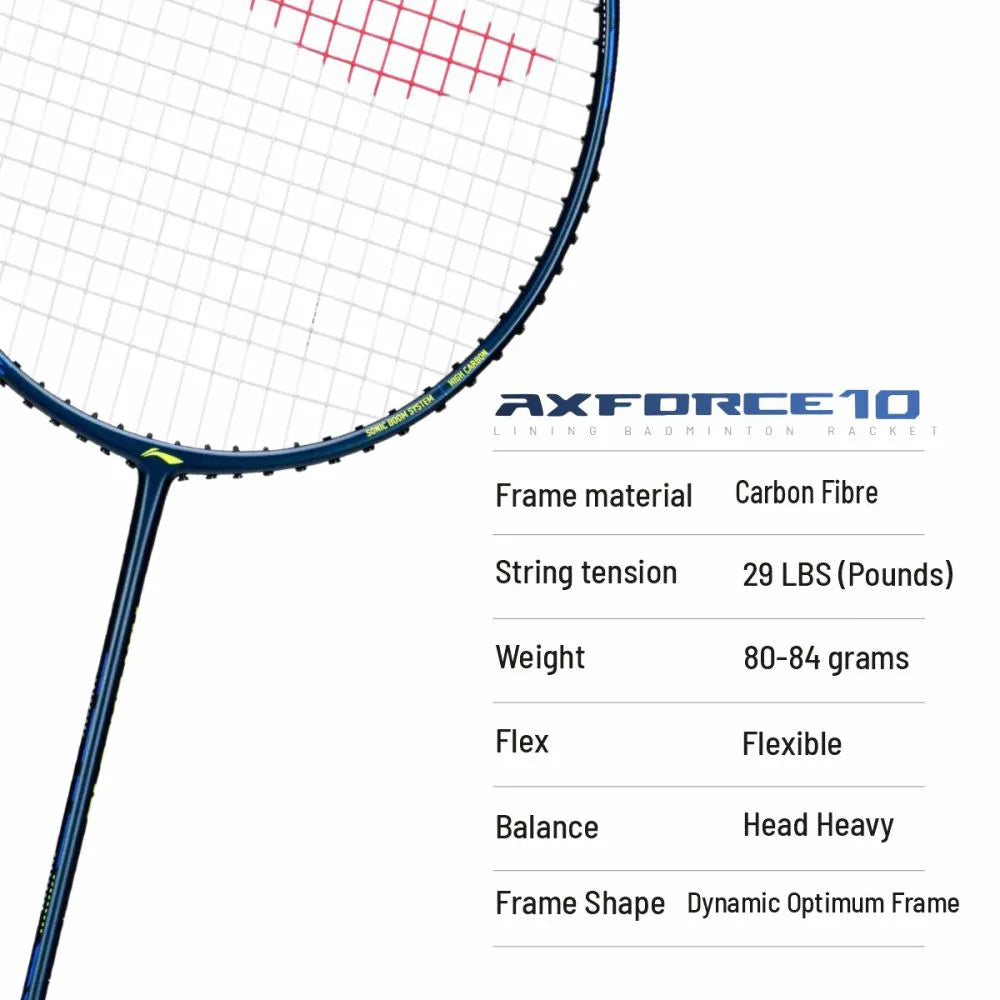 Li-Ning Axforce 10 Badminton Racquet