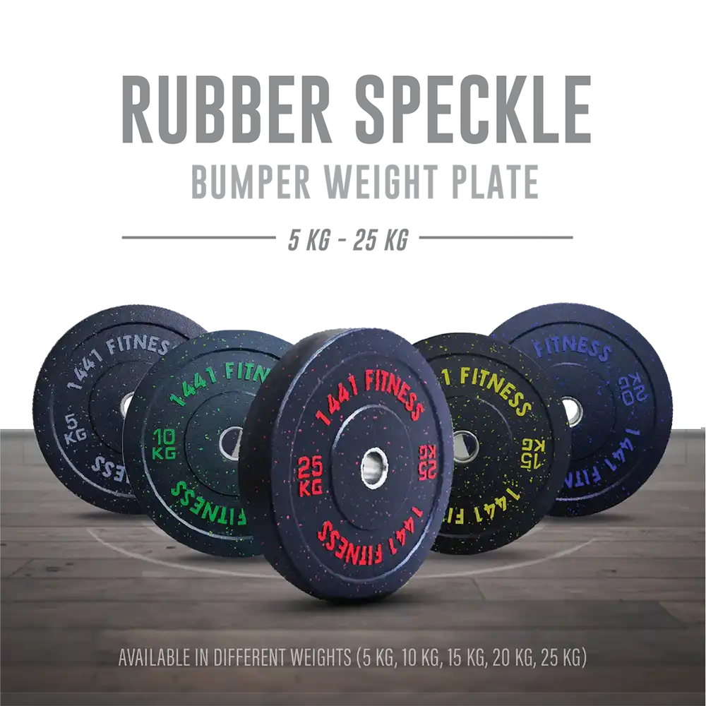 1441 Fitness Speckled Bumper Plate