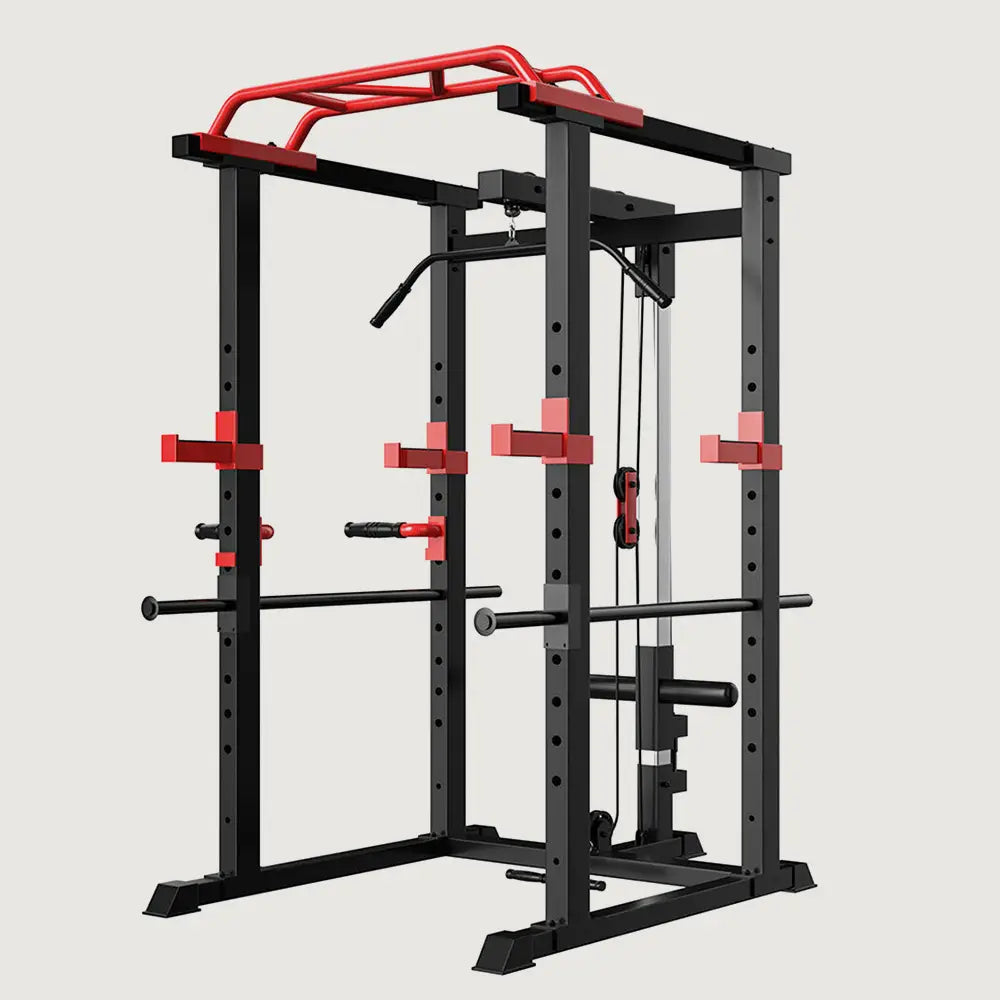 1441 Fitness Squat Rack With Lat Pull down - J008