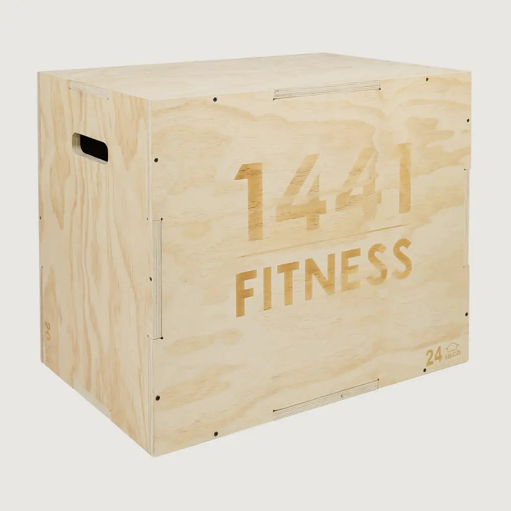1441 Fitness Wooden Plyo box