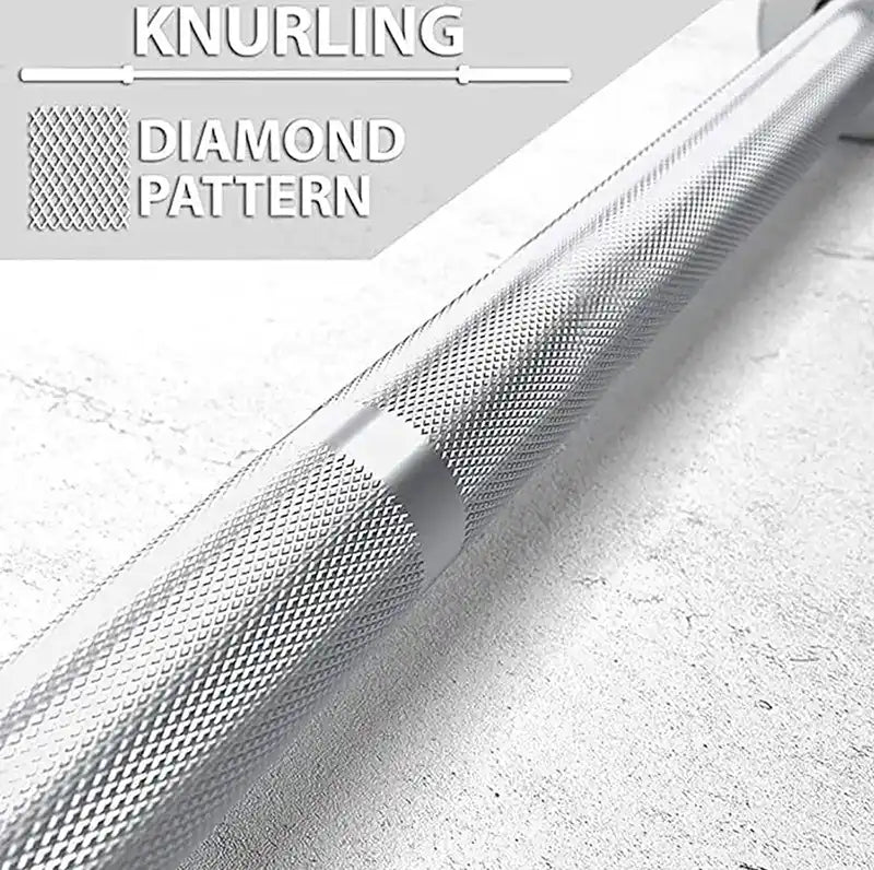 1441 Fitness 4 Ft Olympic Bar with Collars - 7 kg