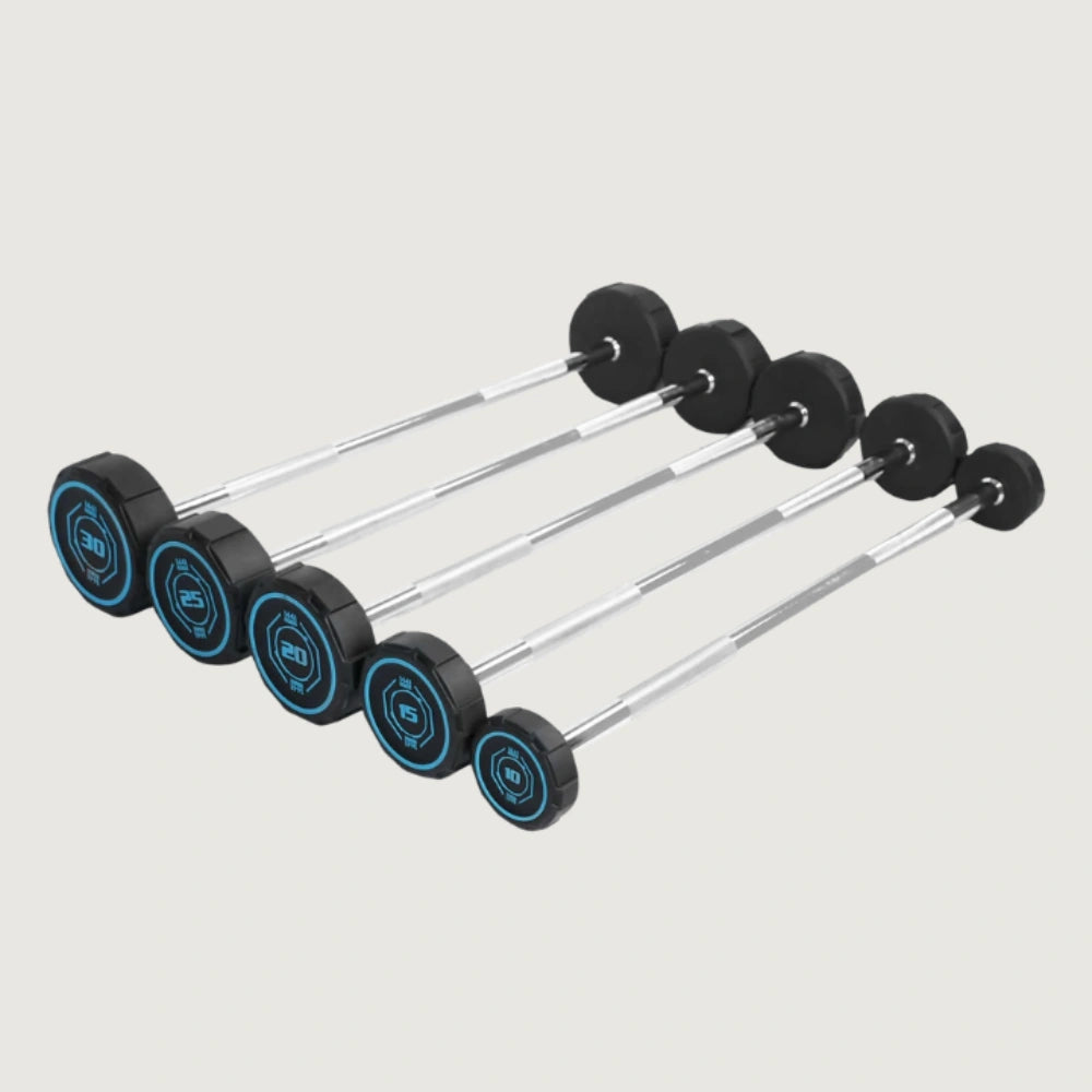 1441 Fitness Fixed Straight PU Barbell