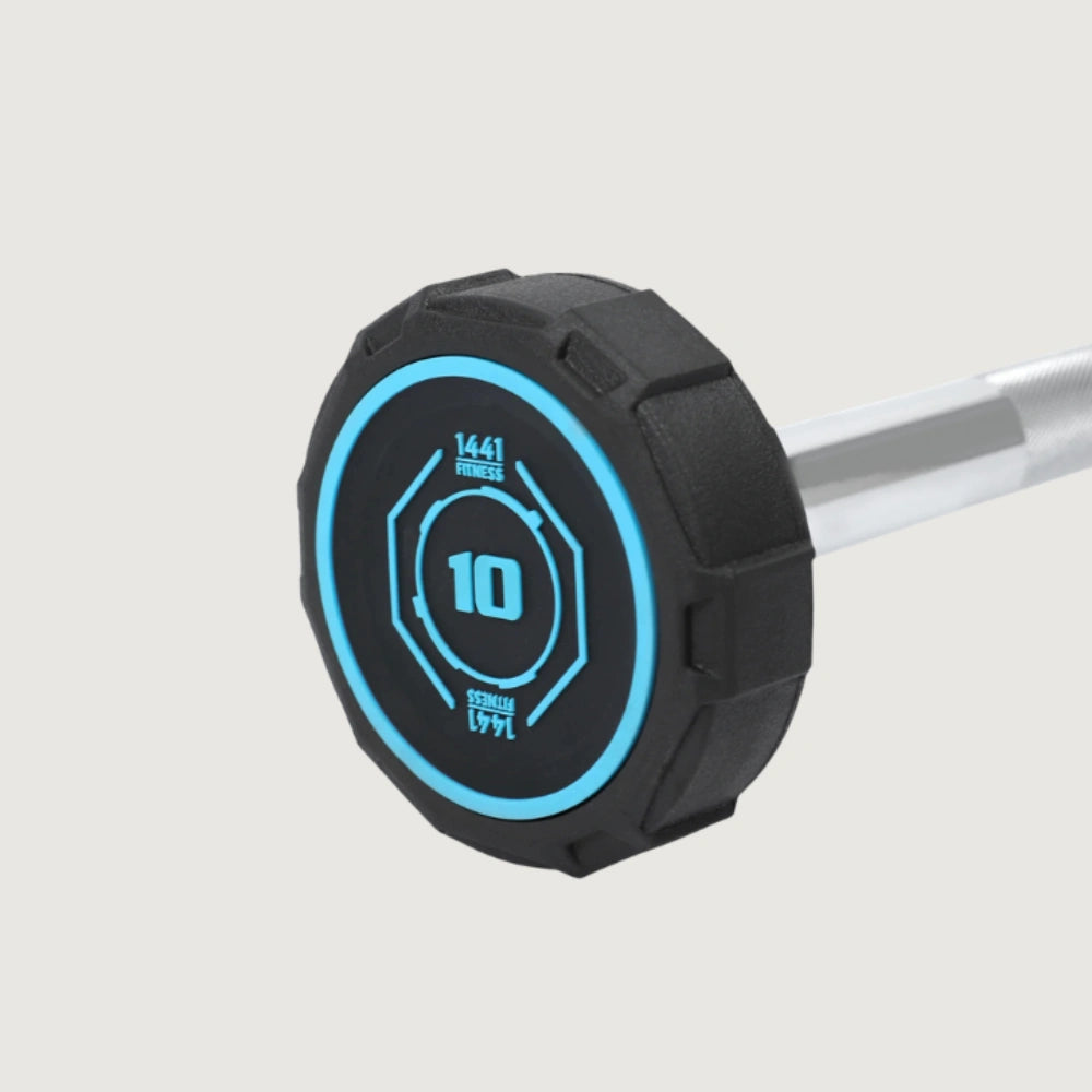 1441 Fitness Fixed Straight PU Barbell
