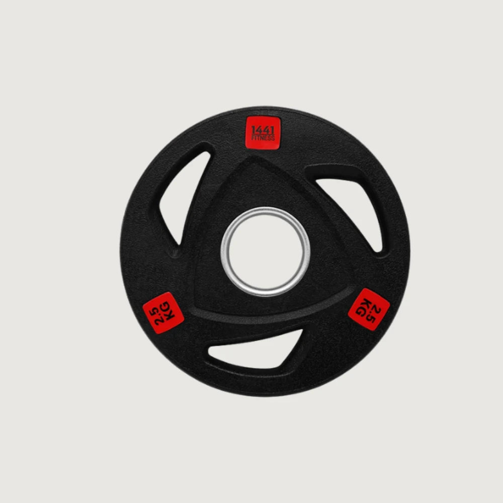 1441 Fitness Tri Grip Olympic Rubber Plate
