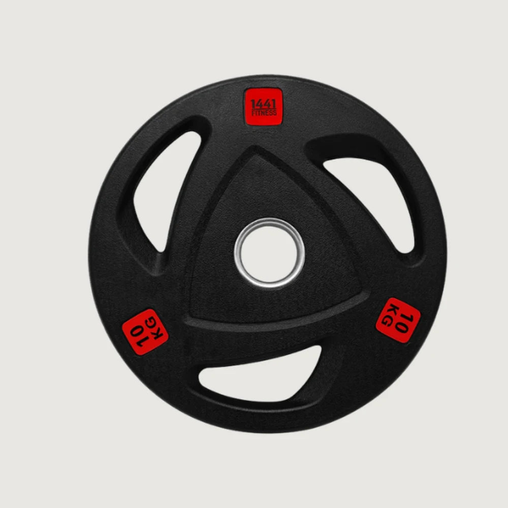 1441 Fitness Tri Grip Olympic Rubber Plate