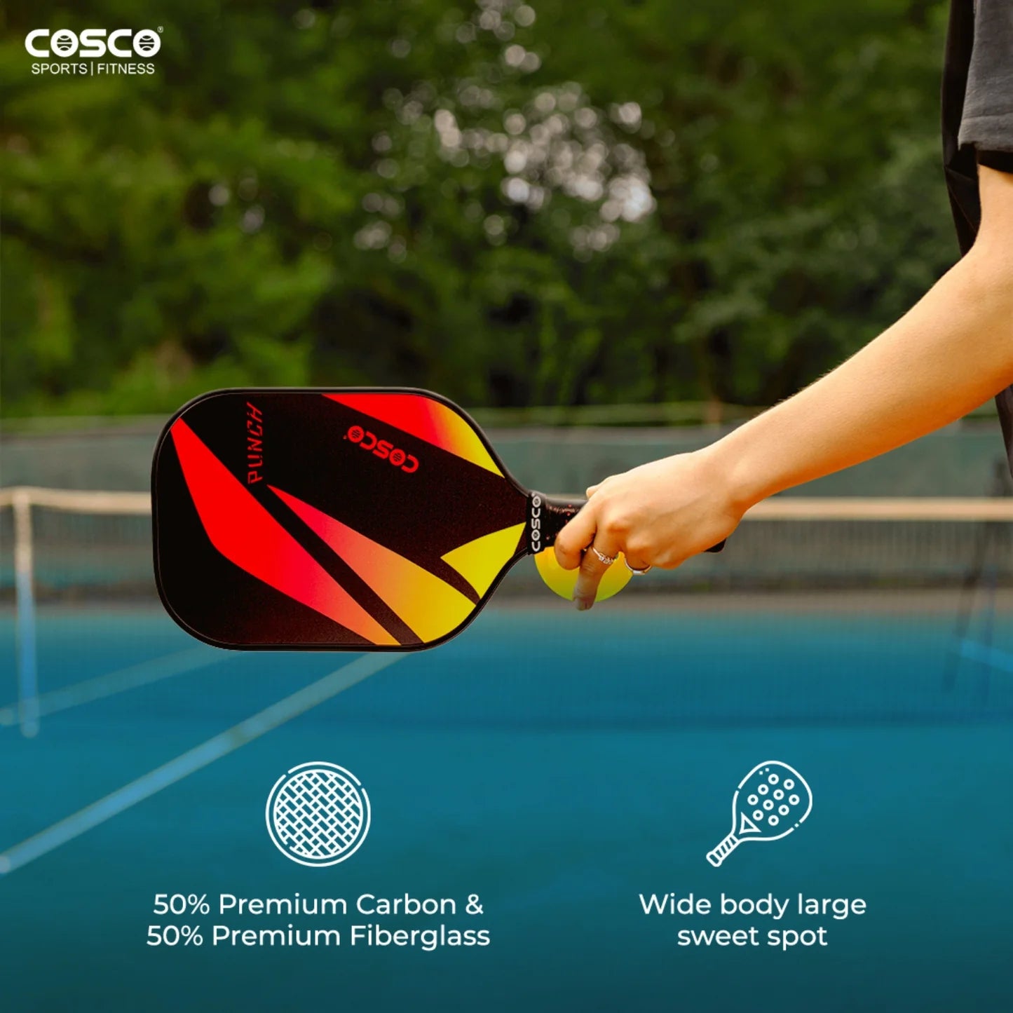 Cosco Pickleball Racket - Punch