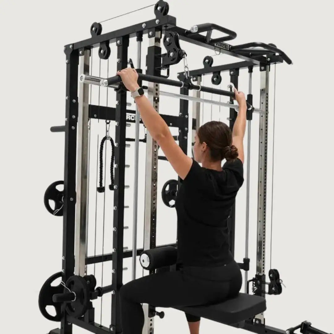 Force USA G3 All-In-One Trainer + Leg Press/ Lat Seat & Upgrade Kit 2023 - Multi Trainer - Pro Sports | Shop online in Kuwait