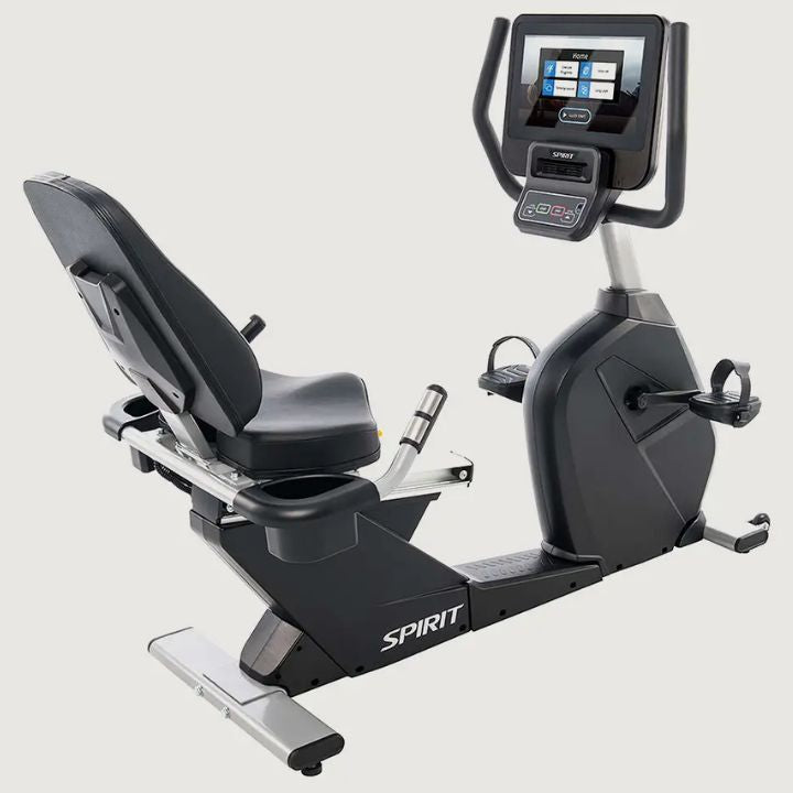 Spirit Fitness CR800ENT+ Recumbent Bike Smart Console