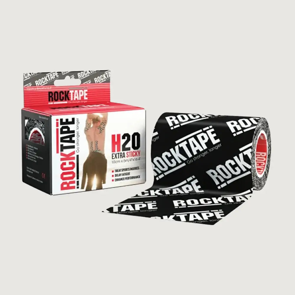 RockTape Mini Big Daddy 10cm X 5m Logo Black H2O Tape