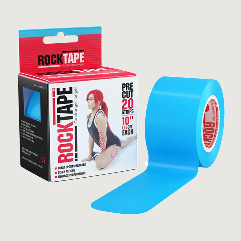 RockTape Standard Pre Cut Tape - 25cm Strips